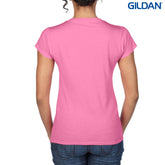 64V00L Gildan Softstyle Ladies' V-Neck T-Shirt
